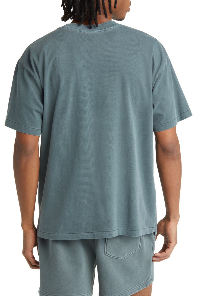Core Oversize Organic Cotton Jersey T-Shirt, Alternate, color, VINTAGE SLATE