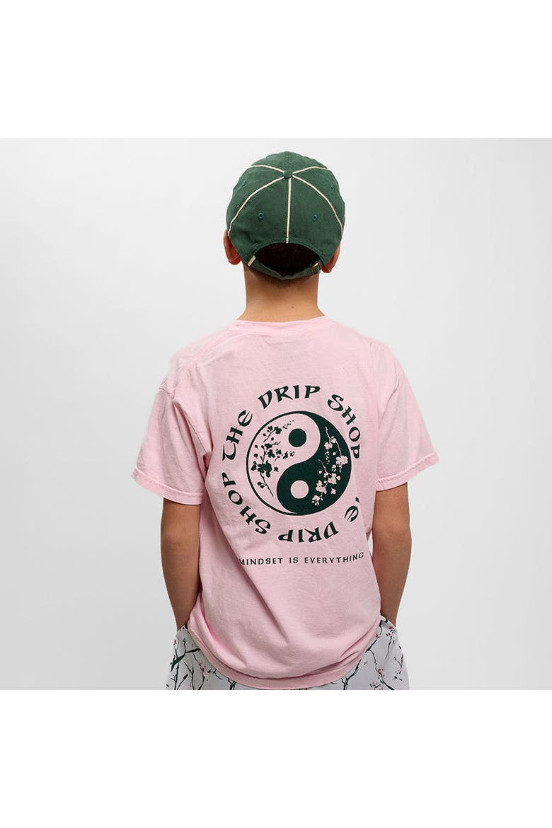 Mindset is Everything Tee - Big Kid, Alternate, color, PINK