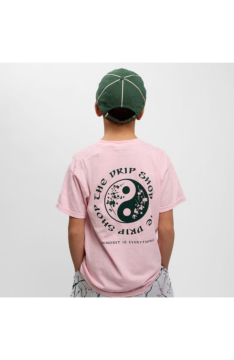 The Drip Shop Drip Wave Tee - Big Kid, Alternate, color, Pink