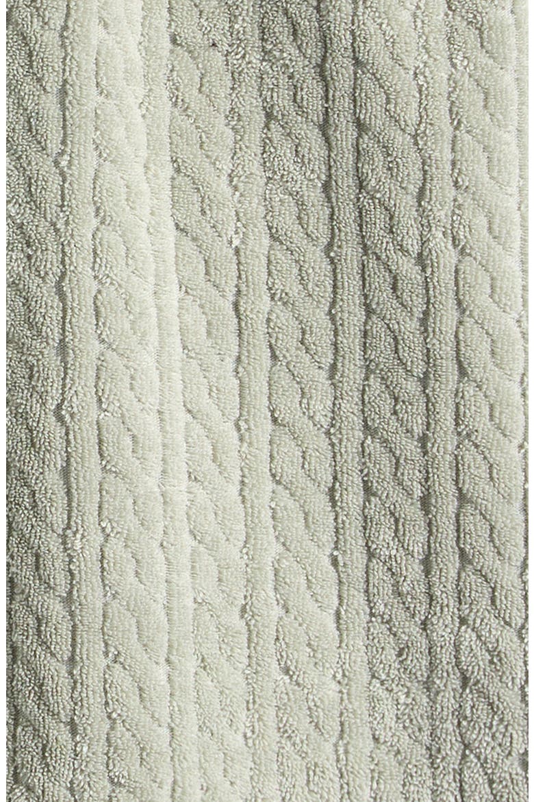 Kids' Tide Cable French Terry Shorts, Alternate, color, SAGE