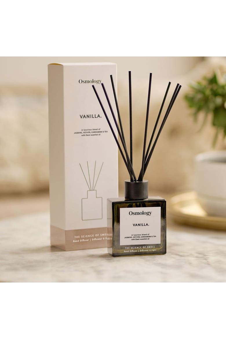 Vanilla Reed Diffuser, Alternate, color, black
