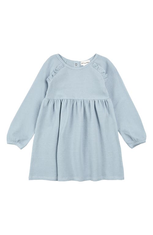 Miles The Label Kids' Long Sleeve Dress In Blue