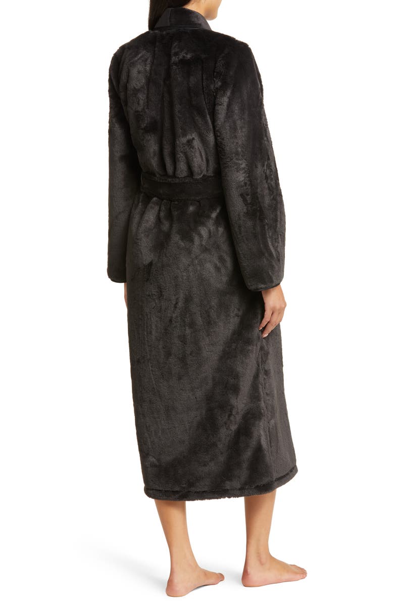 Nordstrom Recycled Polyester Faux Fur Robe | Nordstrom