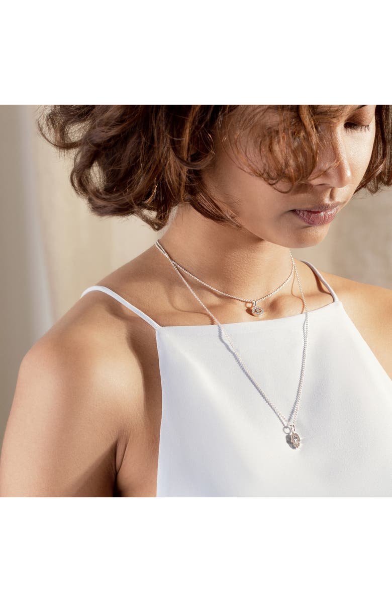 Monica Vinader Chain Link Necklace, Alternate, color, Silver