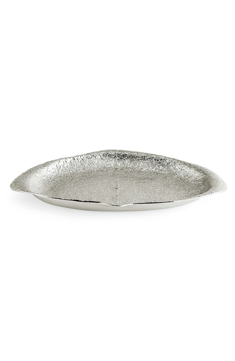 Michael Aram Shagreen Medium Tray, Alternate, color, Silver
