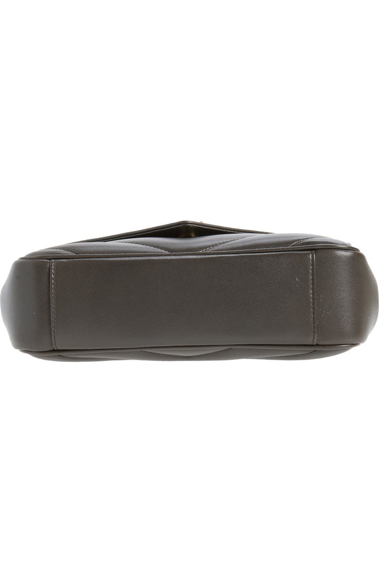 Saint Laurent Small Loulou Quilted Shoulder Bag, Alternate, color, Urban Grey