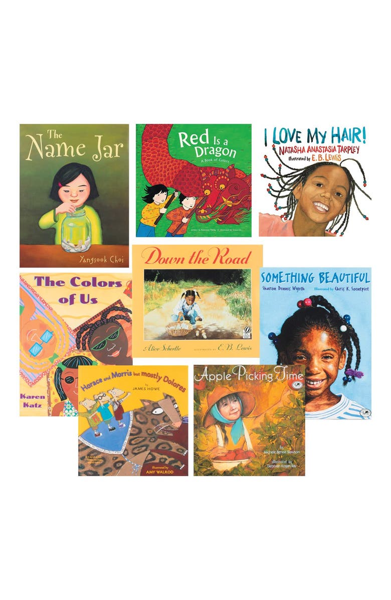 Kaplan Early Learning Company Celebrate Diversity Around the World Books - Set of 8, Main, color, Multicolor
