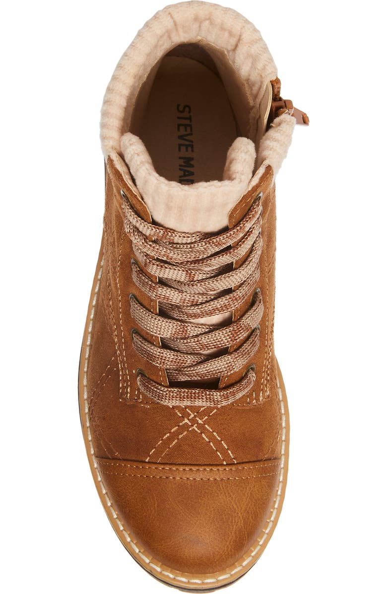 Steve Madden Kids' Griffon Lace-Up Boot, Alternate, color,