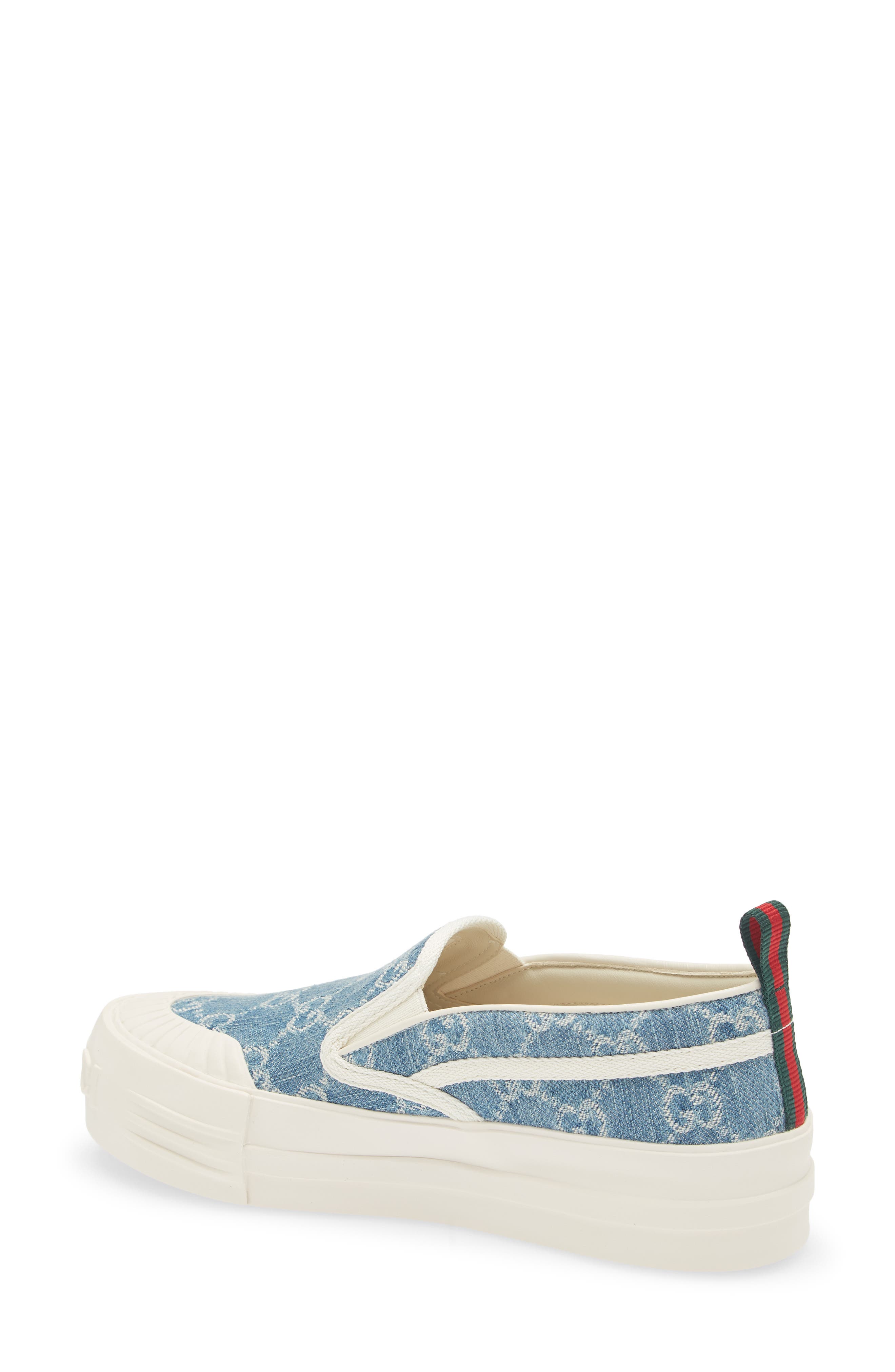 Gucci Julia Platform Slip-On Sneaker, Alternate, color, 