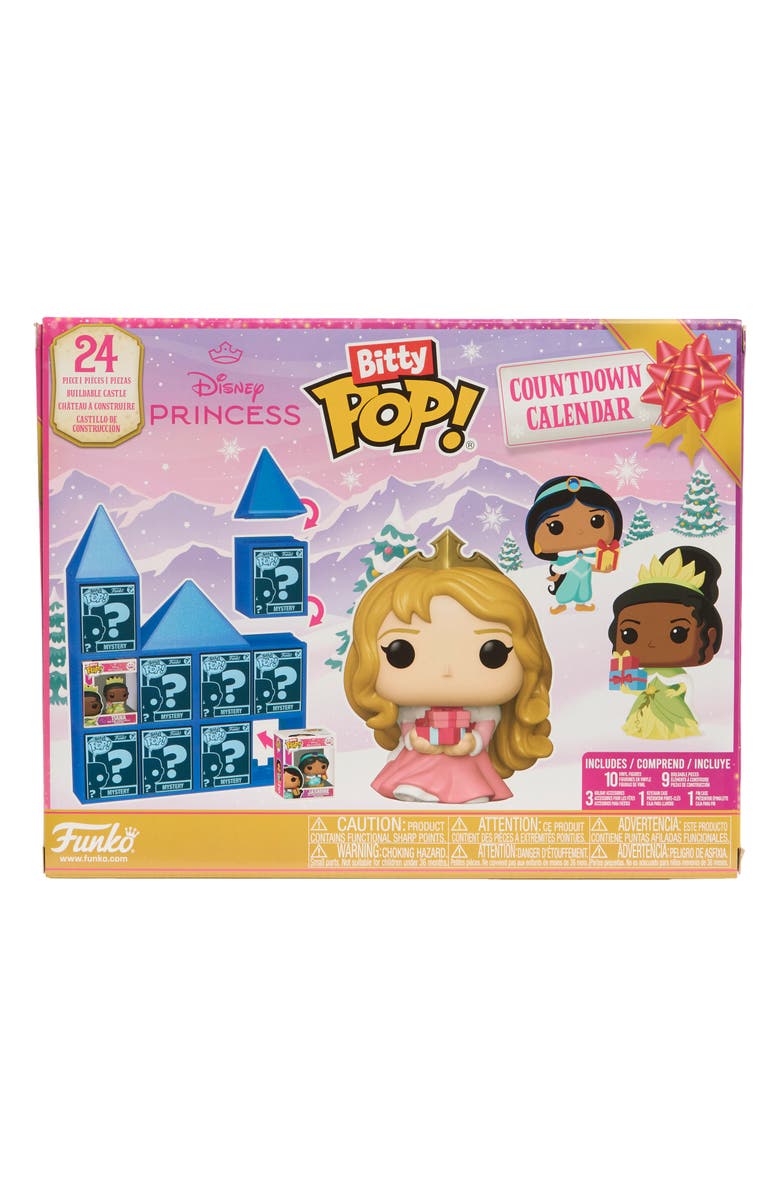 Funko 24-Pack Bitty POP! Disney Princess Holiday Advent Calendar, Main, color,