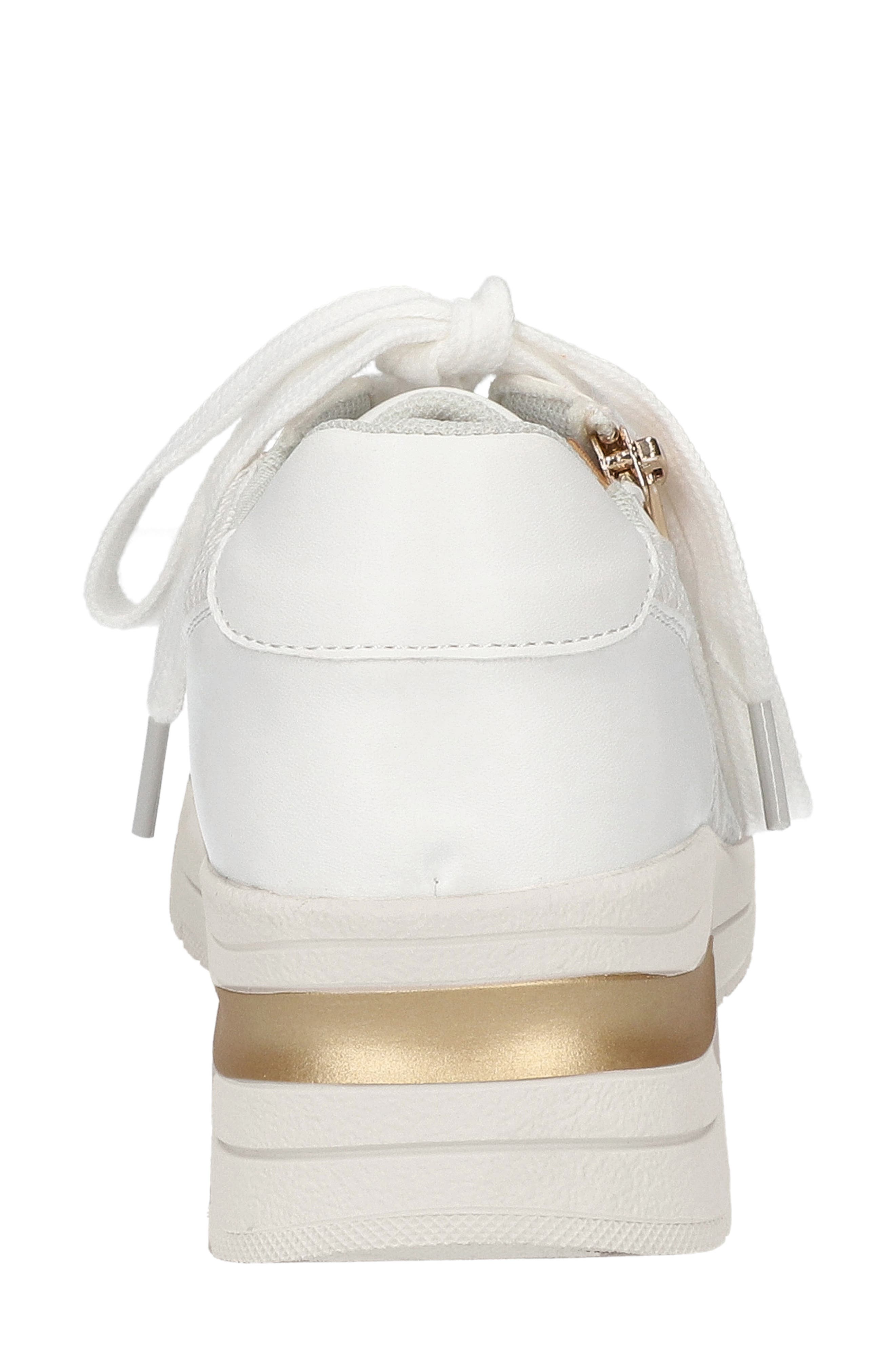 Barrie Sneaker, Alternate, color, WHITE