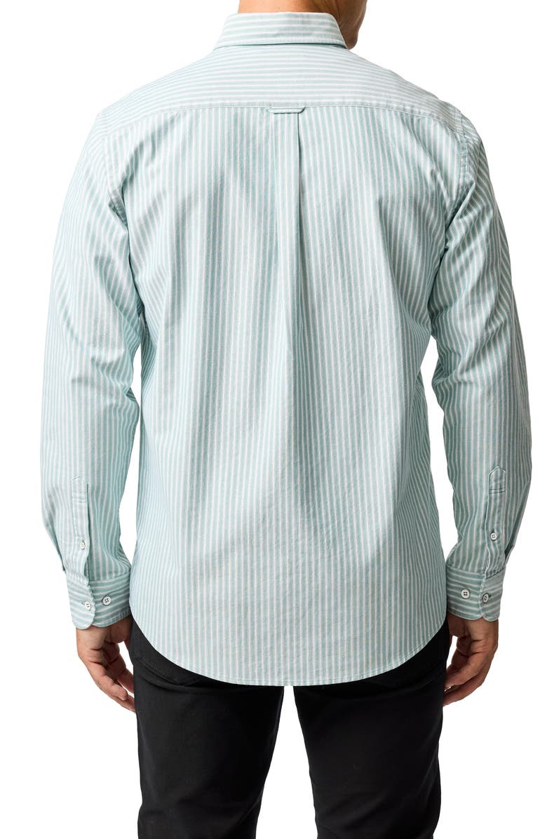 Rodd & Gunn Oxford Stripe Button-Down Shirt, Alternate, color, Lawn