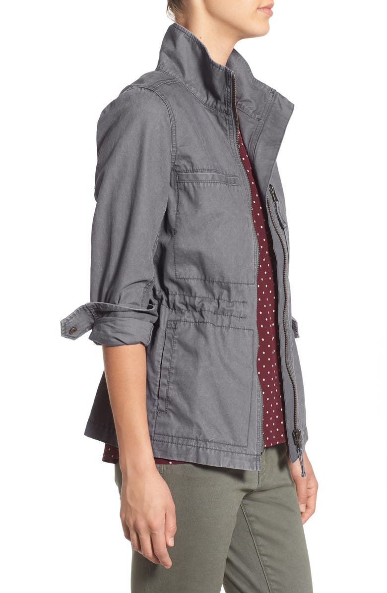 Madewell Fleet Jacket, Alternate, color, Grey