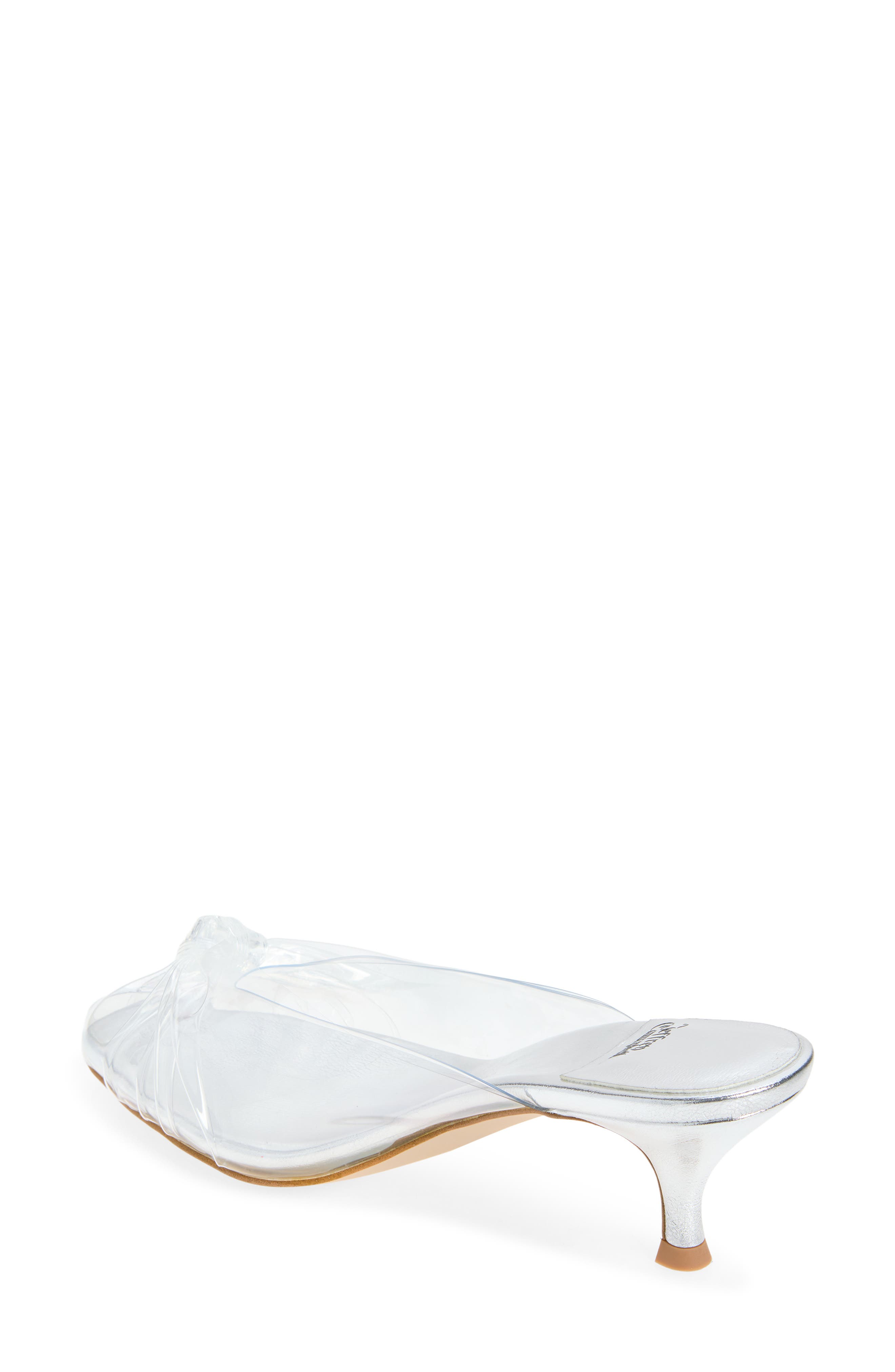 Jeffrey Campbell Crystala Knotted Open Toe Slide Sandal, Alternate, color, 