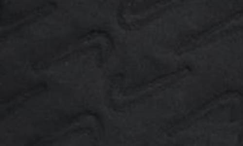 Nike Swoosh Jacquard Phoenix Fleece Joggers In Black