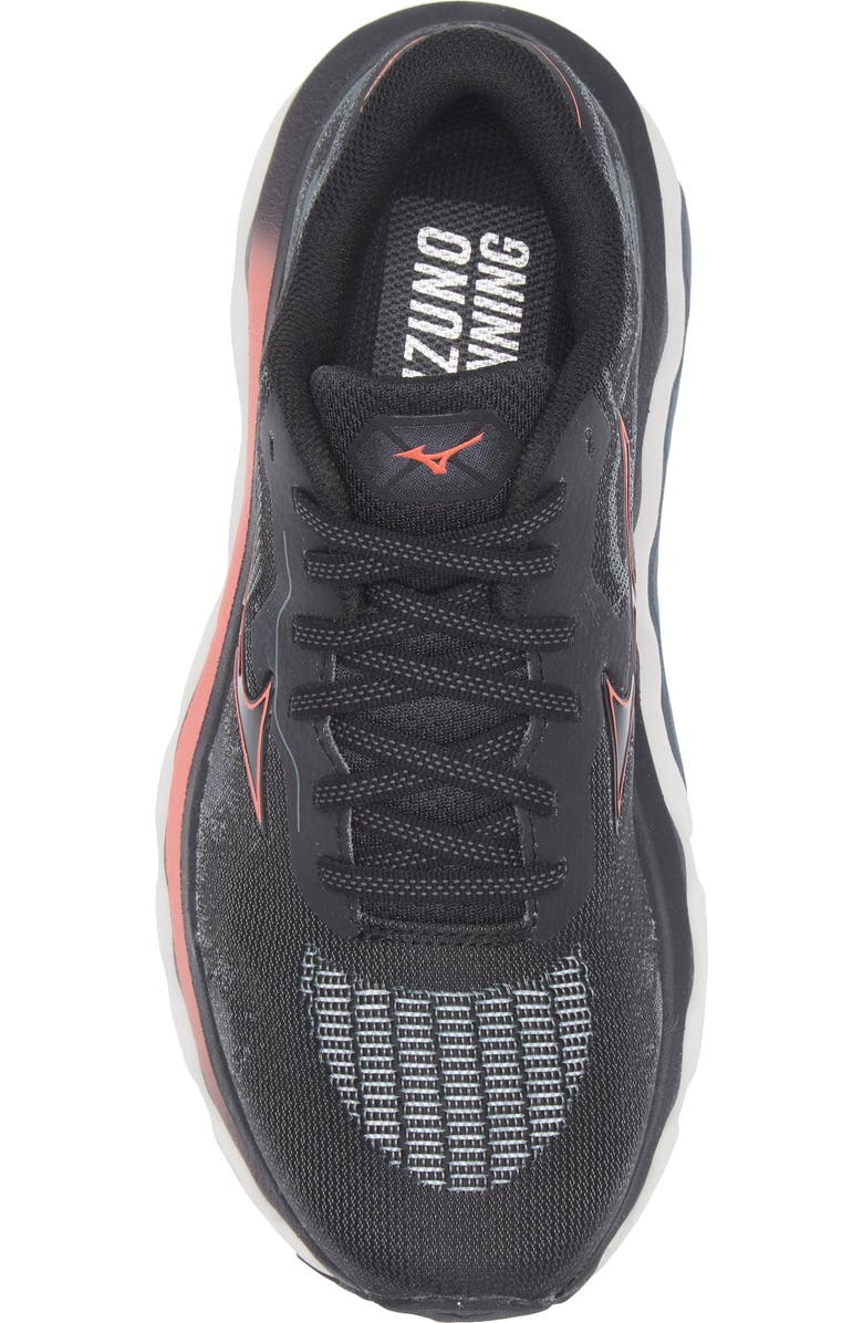 Mizuno Wave Horizon 7 Running Shoe, Alternate, color, Black/ Dubarry