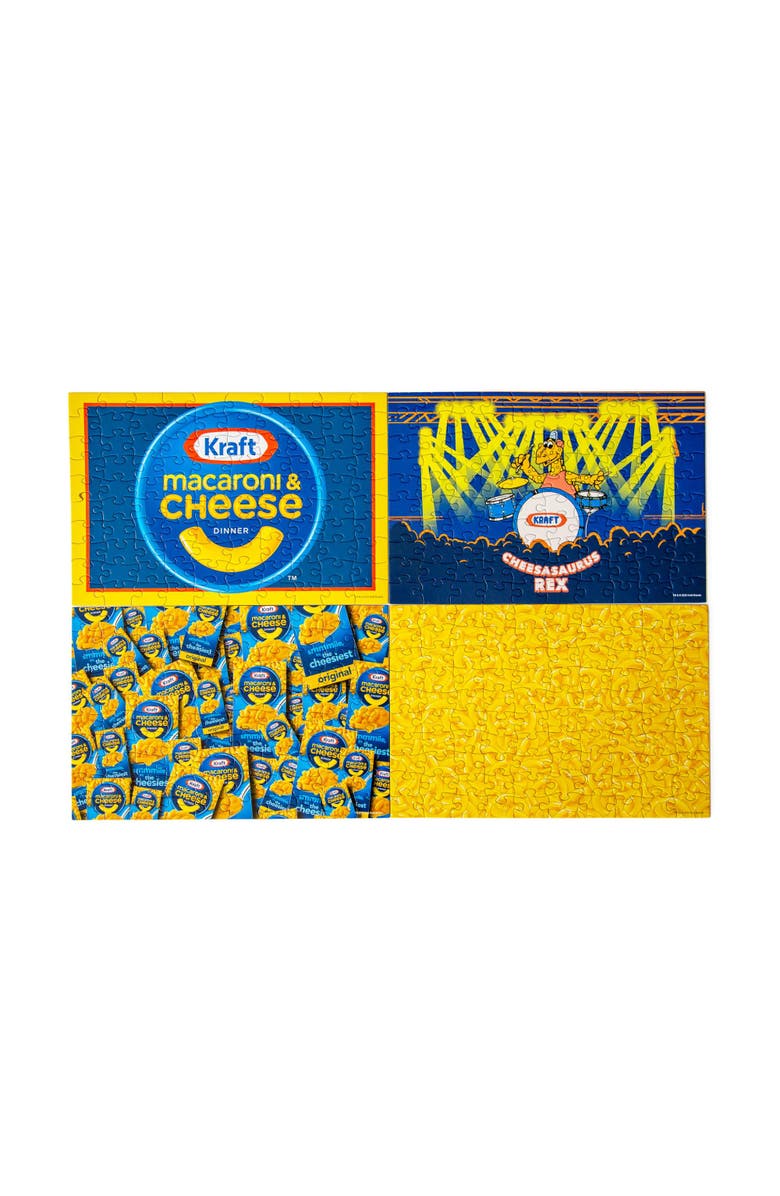Toynk Kraft Macaroni and Cheese 100-Piece Jigsaw Puzzle 4-Pack | Toynk Exclusive, Main, color, Yellow