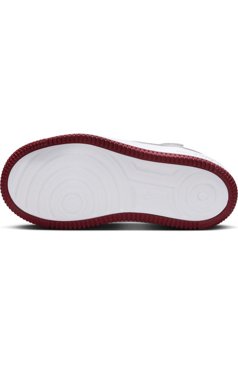 Nike Air Force 1 Low EasyOn Sneaker, Alternate, color, White/ White/ Team Red