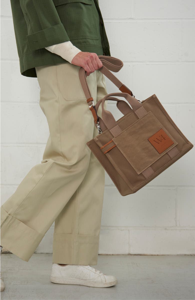 WE-AR4 The Street 29 Canvas Tote, Alternate, color, Sage