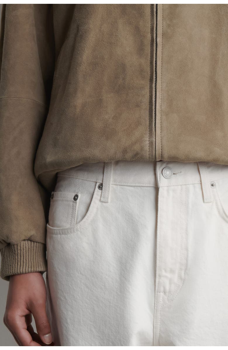 COS Bay Barrel-Leg Jeans, Alternate, color, Cream
