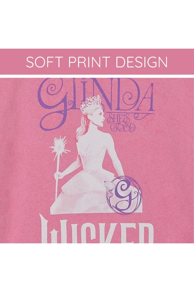 Cropped Drop Shoulder T-Shirt, Alternate, color, Sachet Pink Glinda