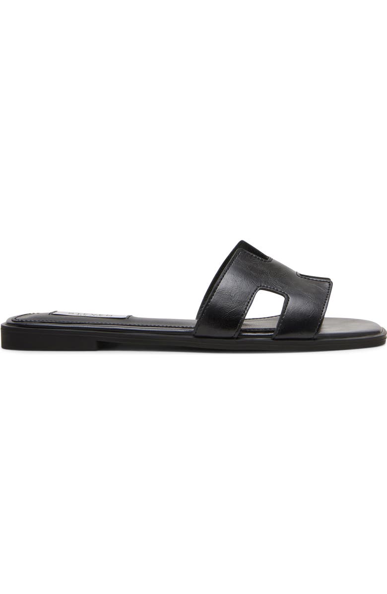Steven New York Harlien Slide Sandal, Alternate, color, Black