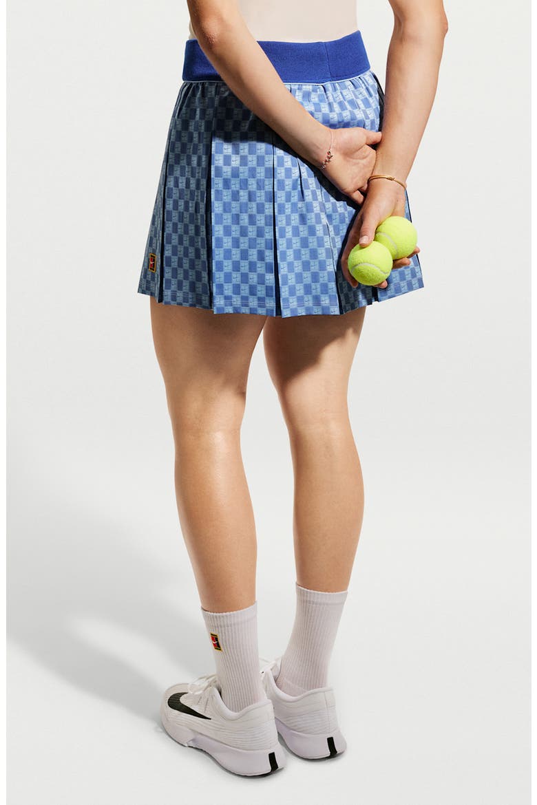 Pleated Performance Miniskirt, Alternate, color, ALUMINUM