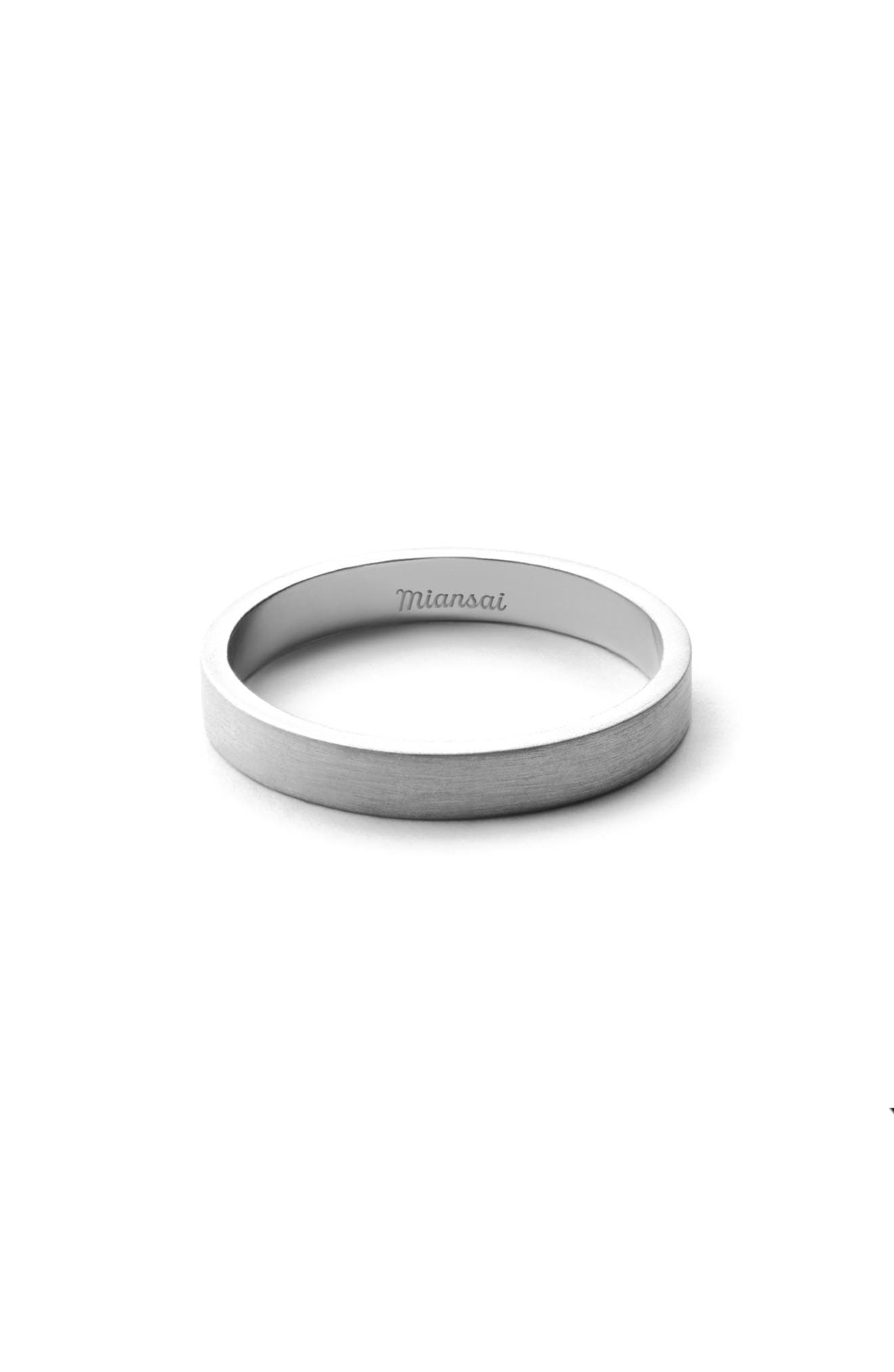 selected STERLING SILVER/ BRUSHED