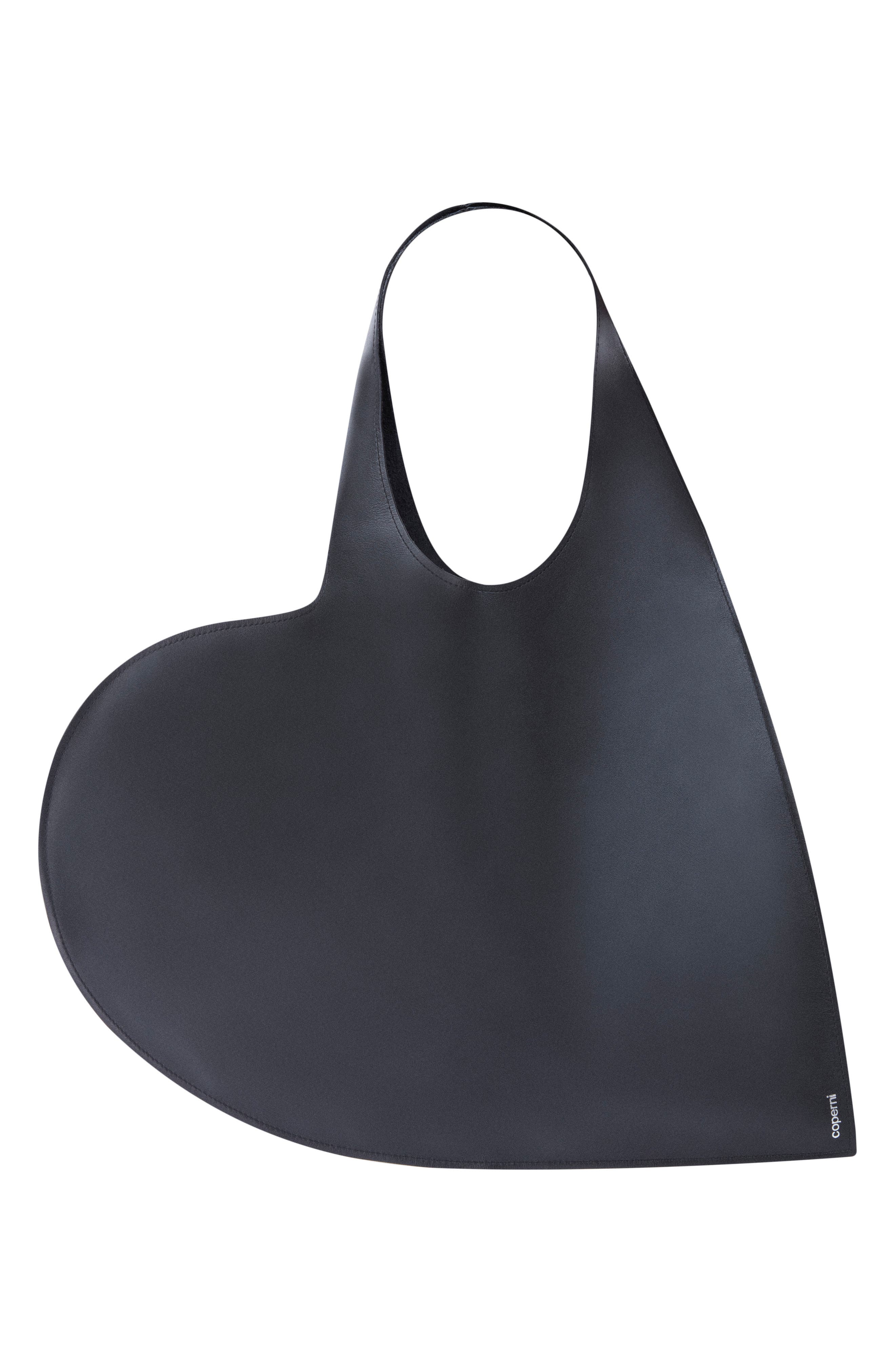 Coperni Heart Leather Tote, Alternate, color, 