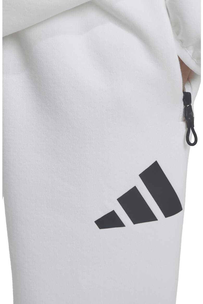 Kids' Z.N.E. Joggers, Alternate, color, WHITE/ BLACK