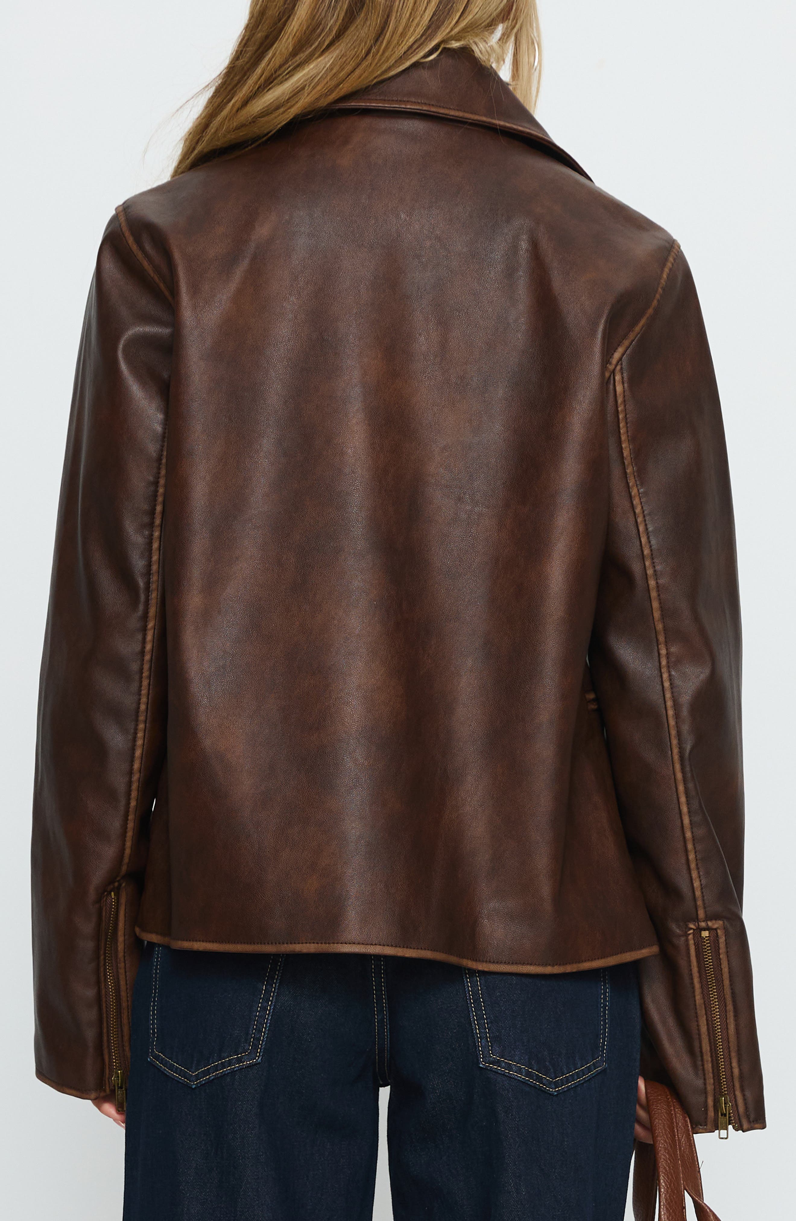 Vyolette Faux Leather Jacket (Women) | Nordstrom