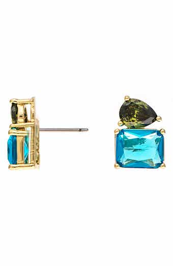 RIVKA FRIEDMAN Cubic Zirconia Stud Earrings