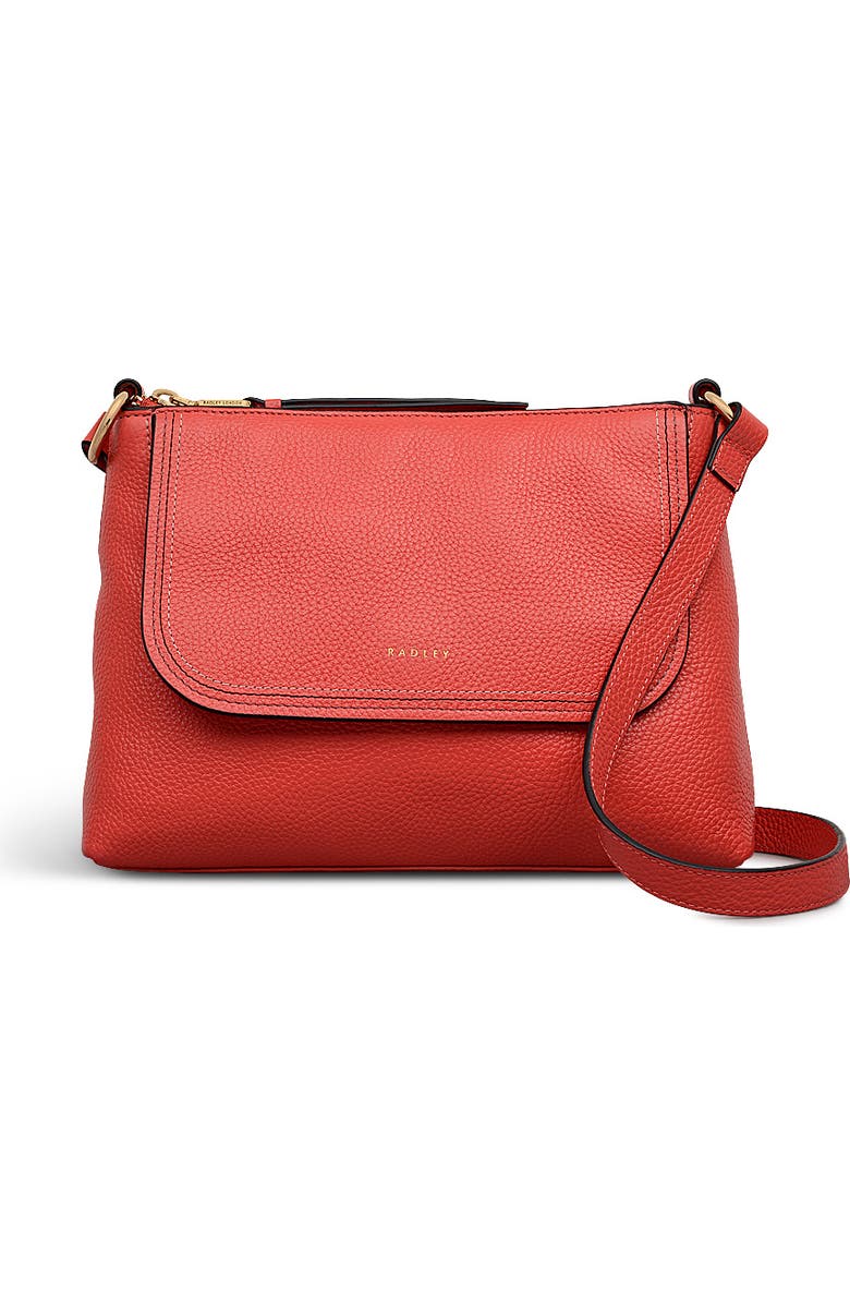 Radley Colwyn Road Small Ziptop Crossbody Bag, Main, color, Luscious Red