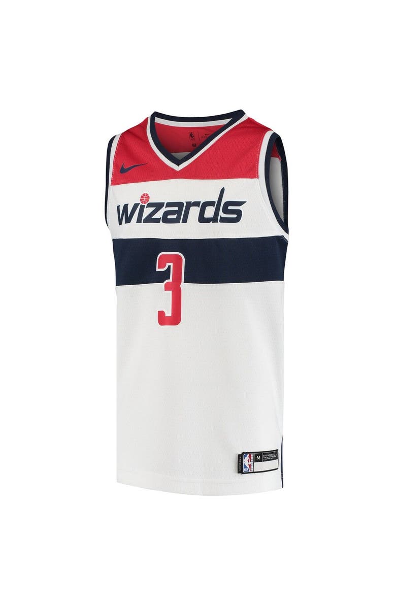 Nike Youth Nike Bradley Beal White Washington Wizards Swingman Jersey - Statement Edition, Alternate, color, 