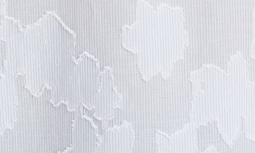 Vince Fil Coupe Regular Fit Short Sleeve Shirt In White