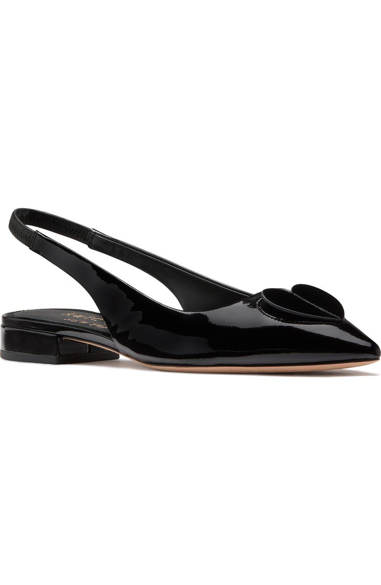 Kate Spade New York lover slingback pointed toe flat, Main, color,