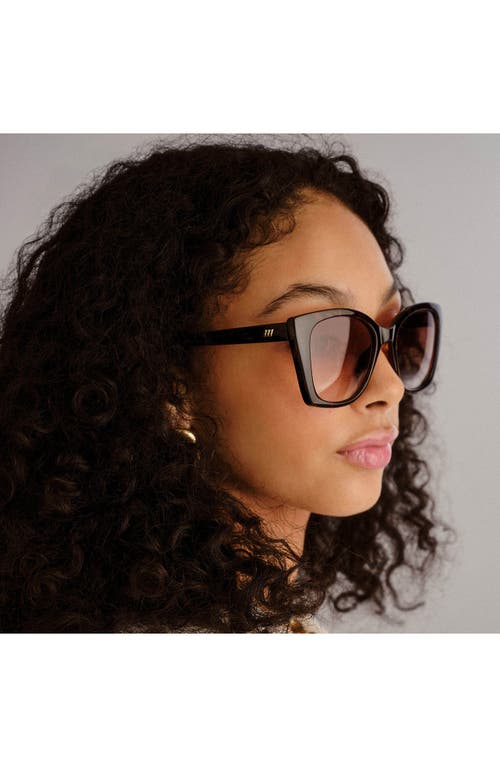Shop Le Specs Incantation 52mm Square Sunglasses In Tort/brown Grad