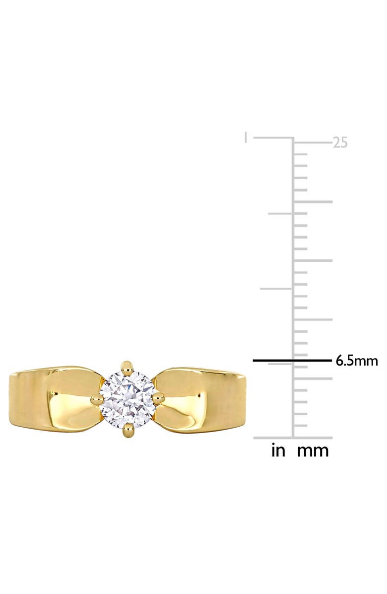 Julianna B. Diamond Solitaire Ring 14k Gold, Alternate, color, 