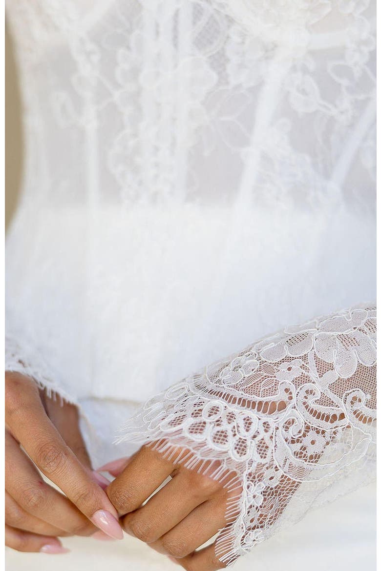 Madeline Gloves, Alternate, color, Ivory