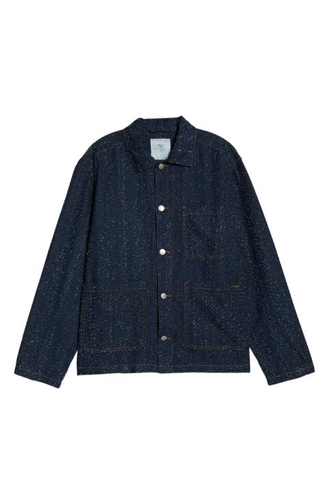 Parsons Thread Detail Denim Jacket