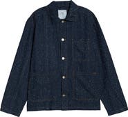 Percival Parsons Thread Detail Denim Jacket