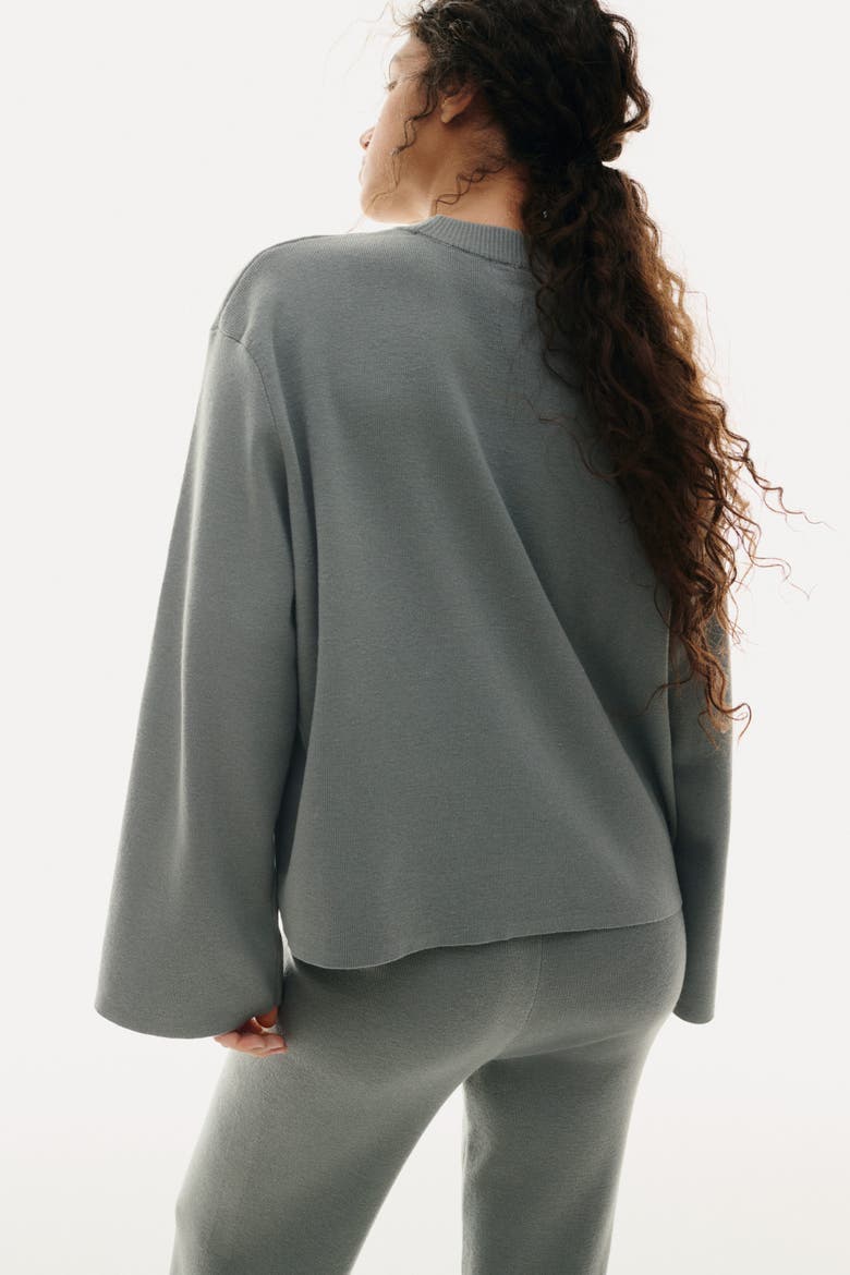 Oversized Jumper, Alternate, color, Dark dusty green