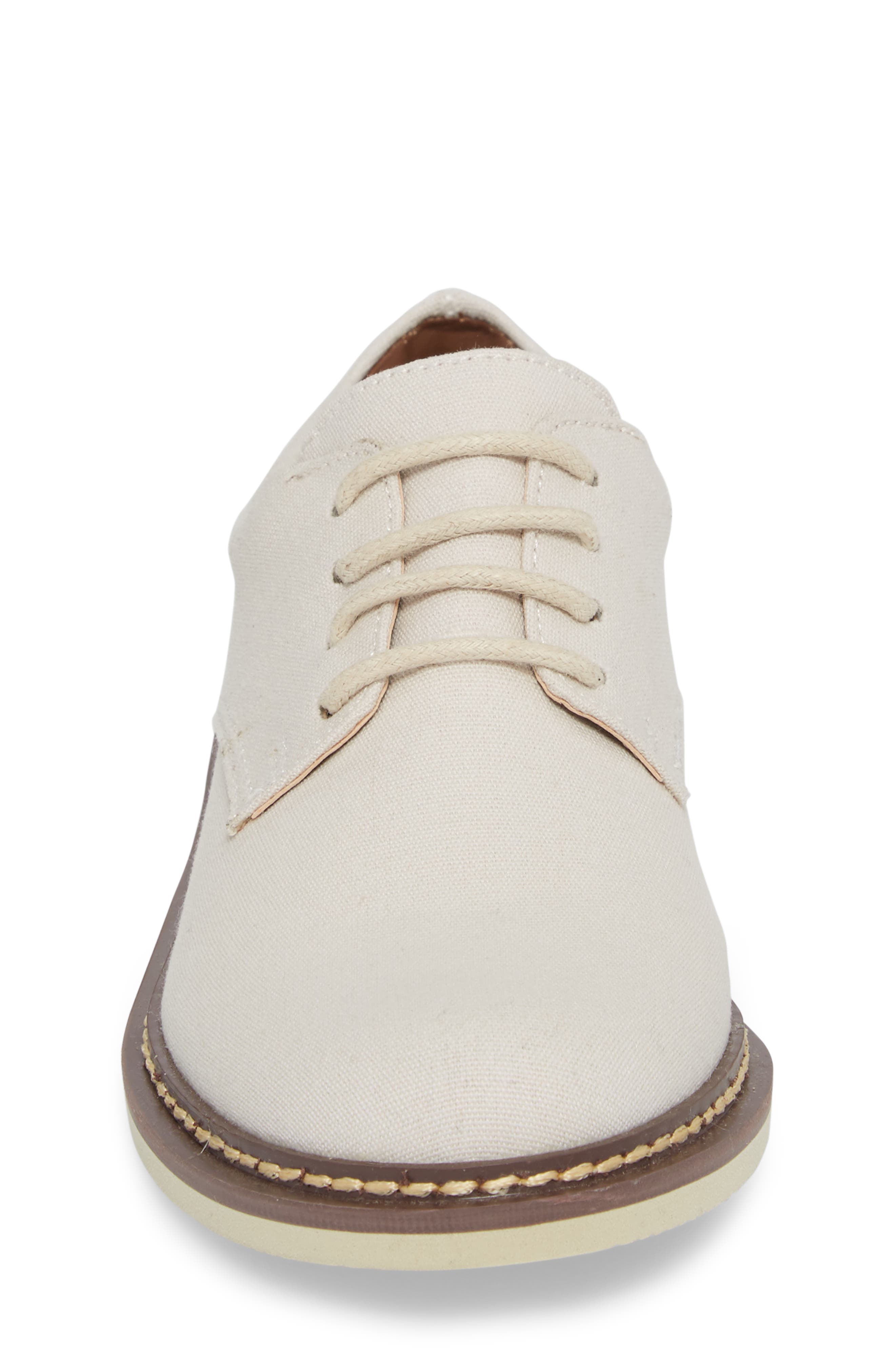 Tucker & Tate Joseph Derby, Alternate, color, CREAM CANVAS FABRIC