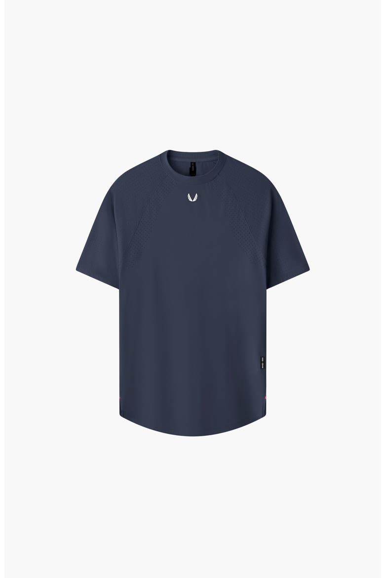 Laser-Vent Established Tee, Main, color, Navy
