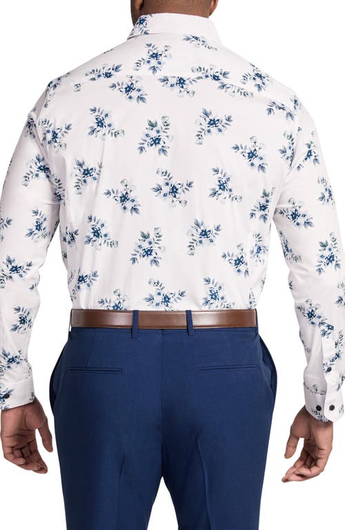 JOHNNY BIGG JOHNNY BIGG VERDON FLORAL STRETCH COTTON BUTTON-UP SHIRT