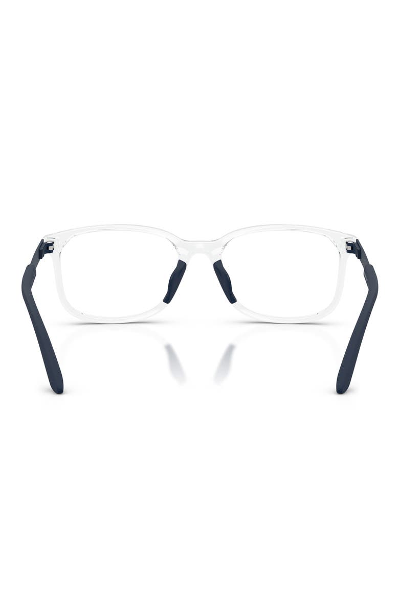 Kids' 47mm Pillow Optical Glasses, Alternate, color, SHINY CRYSTAL / DEMO LENS