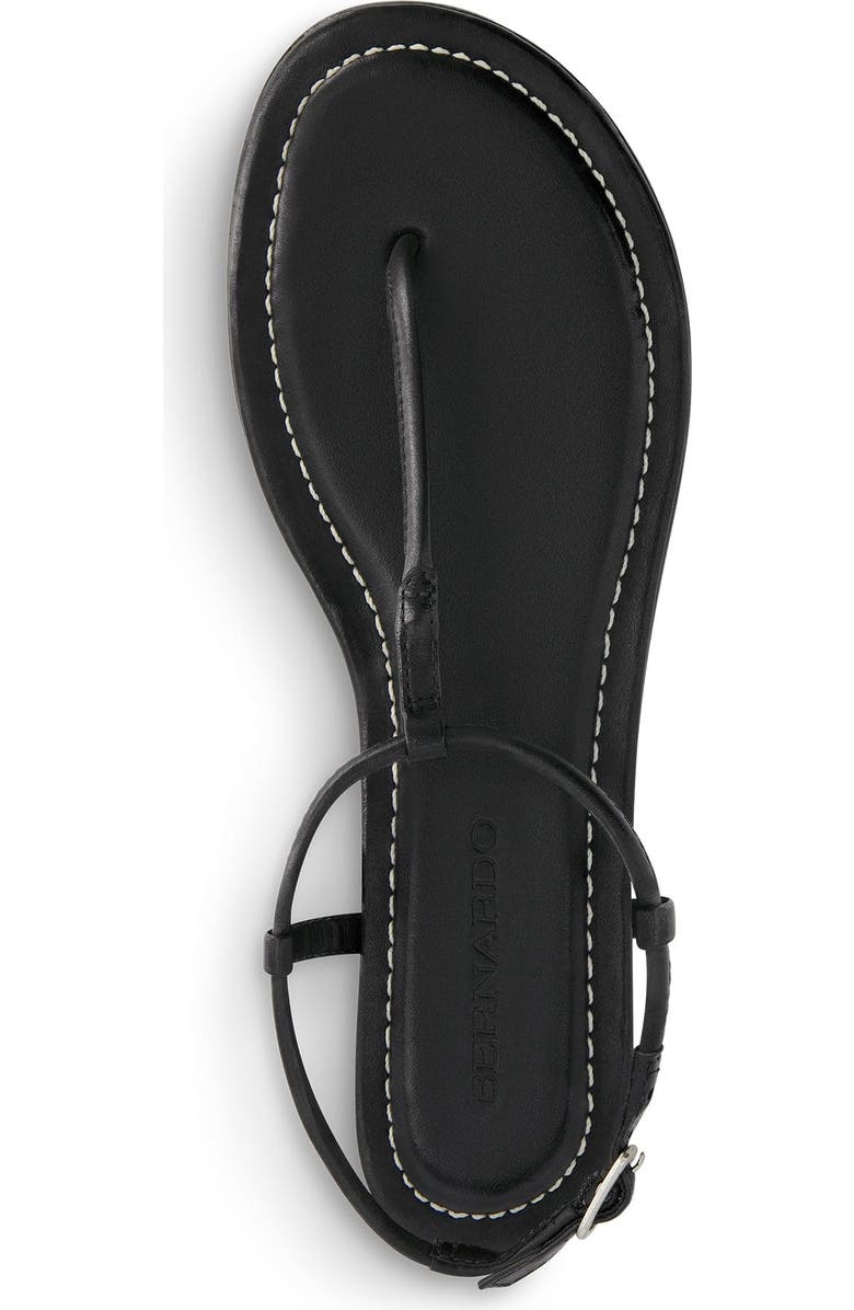 Bernardo Footwear Hercu T-Strap Sandal, Alternate, color, Black