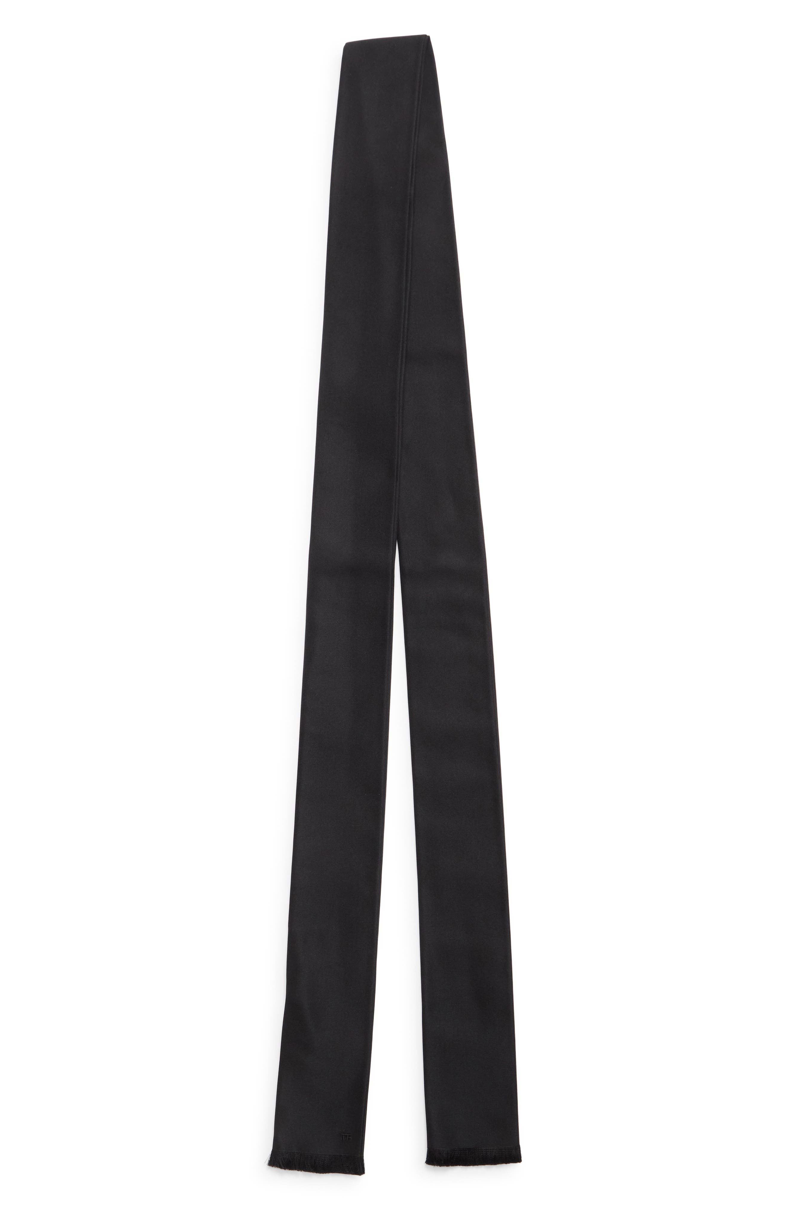 TOM FORD Folded Heavy Silk Satin Scarf (Men) | Nordstrom