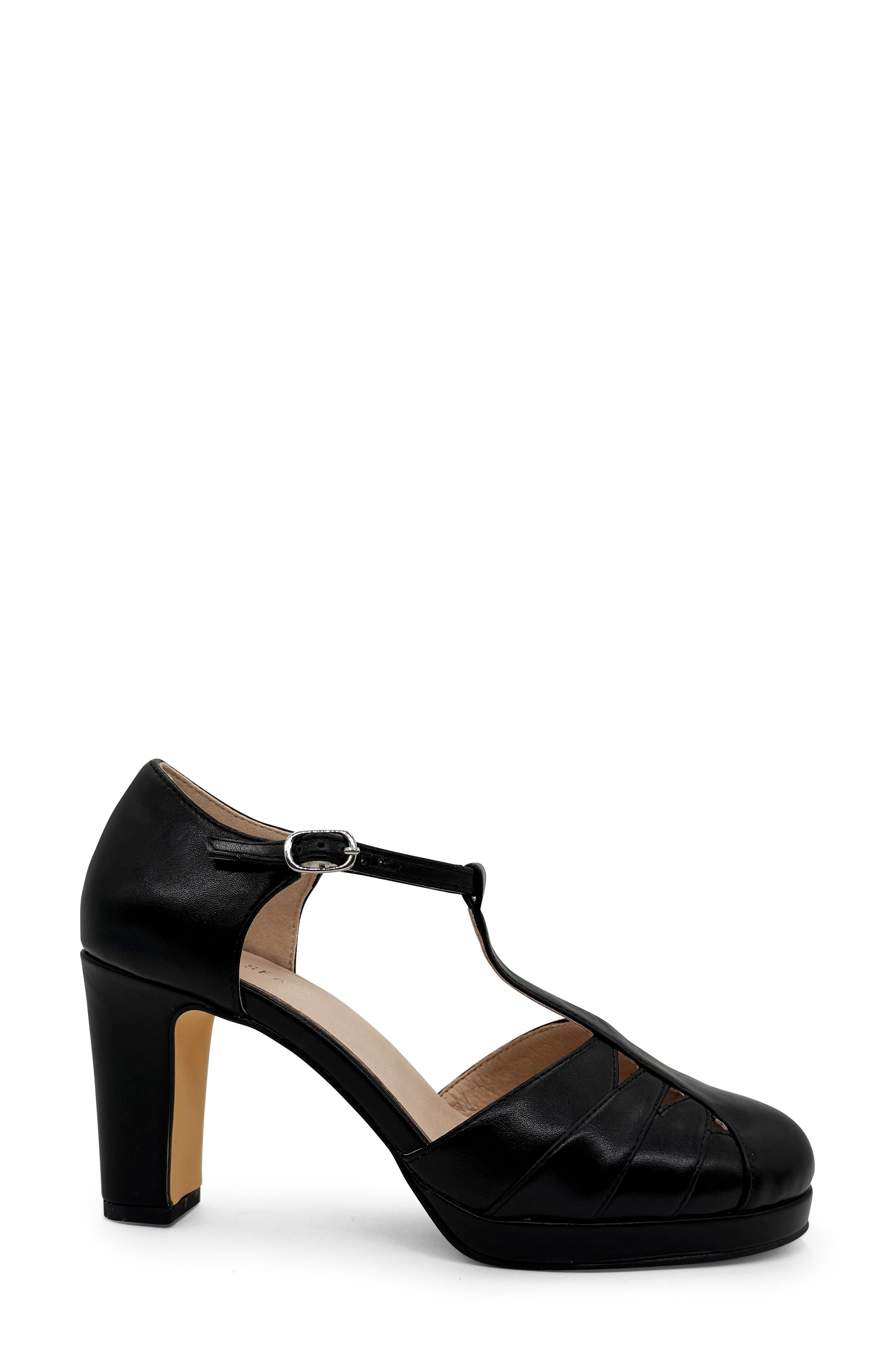 CHELSEA CREW Francine T-Strap Pump, Alternate, color, 