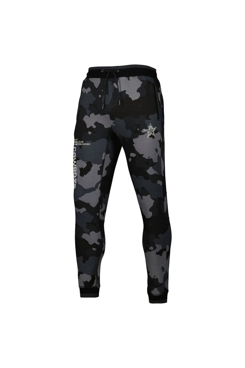 Unisex The Wild Collective Black Dallas Cowboys Camo Jogger Pants, Alternate, color, Black